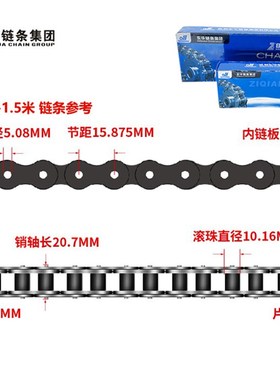 东华自强工业链条06B06C4分08A08B5分10A12A16B24A32A单双排