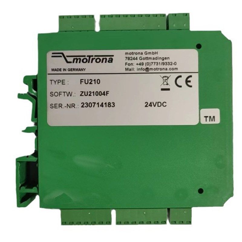 德国motrona模块FU210脉冲信号转模拟量输出原MKS的FU251/202B02P