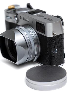 COTTA Fujifilm/富士X100Vi方形遮光罩X100S/T/F相机兼容单独UV镜
