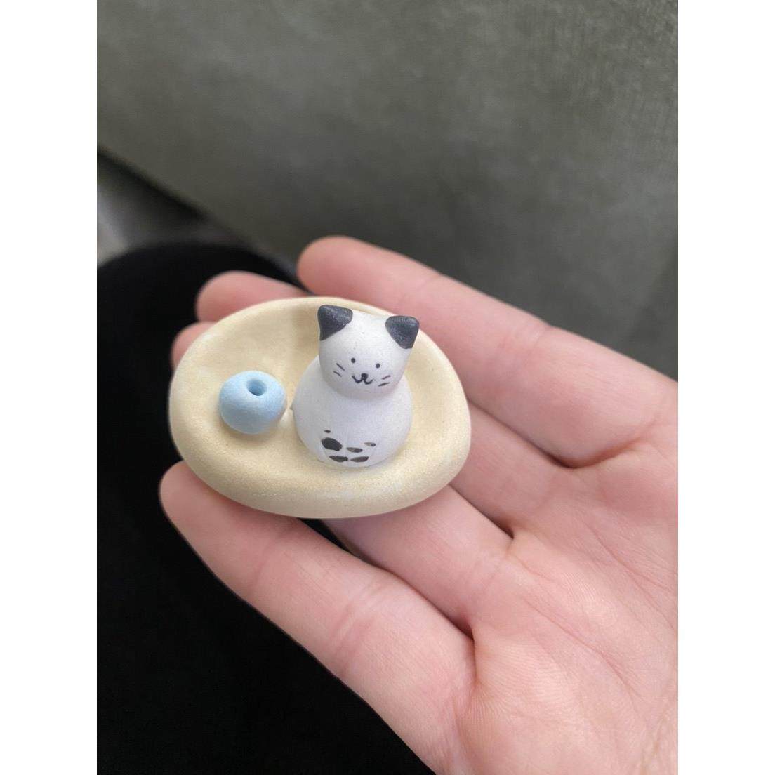 猫咪沙发小摆件香插车载桌面场景小配件,家居饰品,桌面摆件,淘宝优惠券,粉丝福利购,淘宝优惠卷