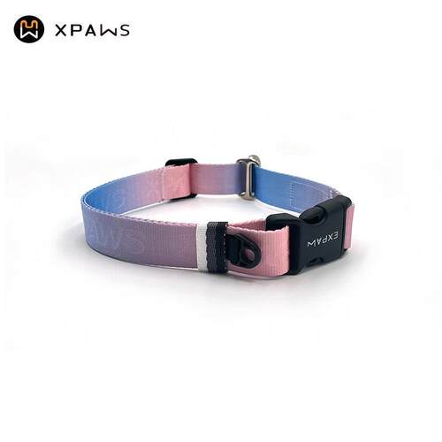 XPAWS 宠物轻型狗项圈不勒脖中型犬狗炼脖圈小狗可挂狗牌网红柴犬