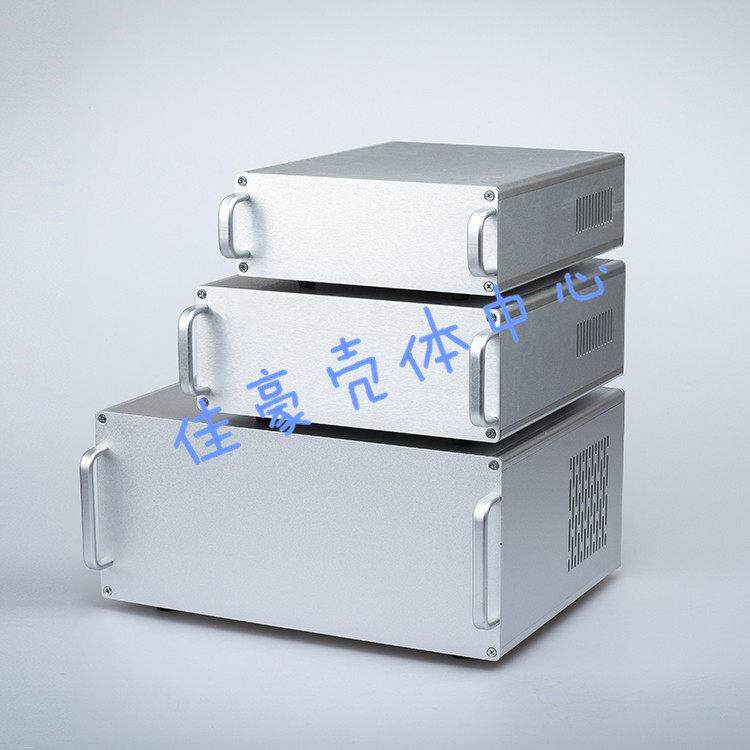210型超音波金属主机壳全铝外壳 铝挤型材料 自由组合插板式加厚
