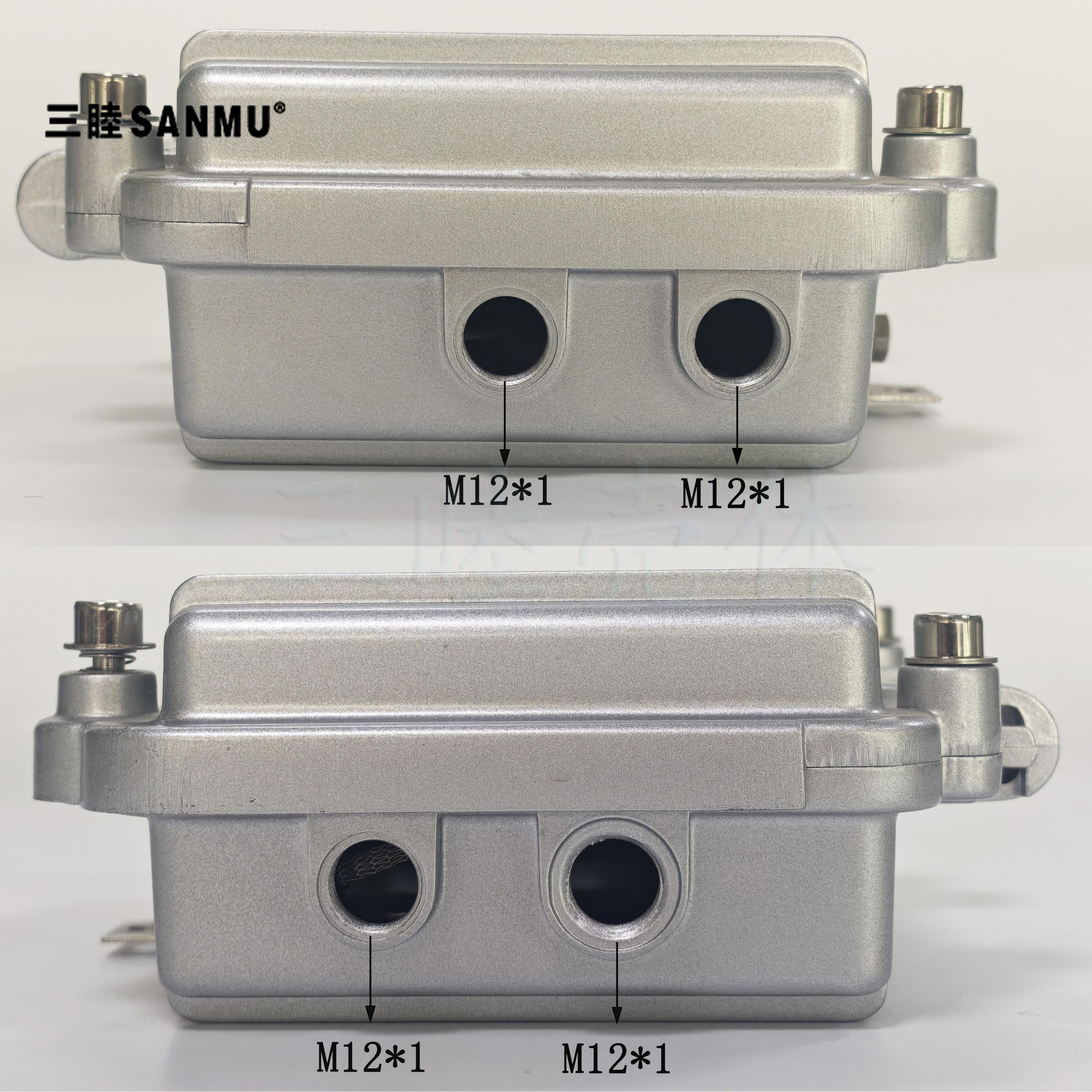 016B:130*90*45mm AP网桥金属外壳 有限电视放大器压铸铝防水盒