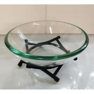 玻璃果盘水果展示商用盘自助餐刺身盘沙拉凉菜创意架子钢化高级碗