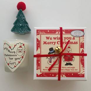 韩国小众ins风圣诞礼物杯子手工香薰蜡烛礼盒装 candles JELLY