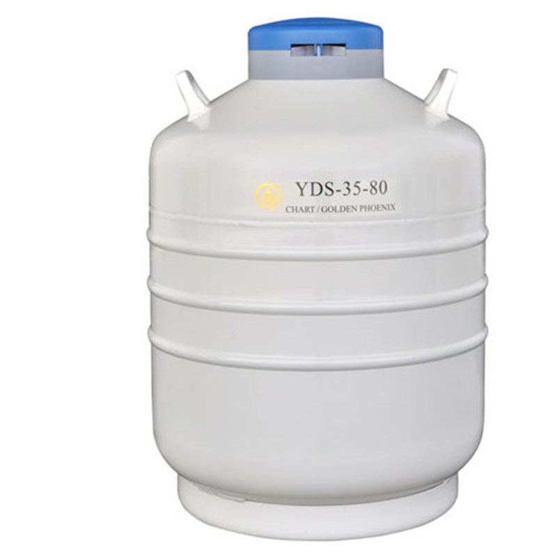 成都金凤YDS-35-80贮存型液氮罐含六个276MM高的提筒