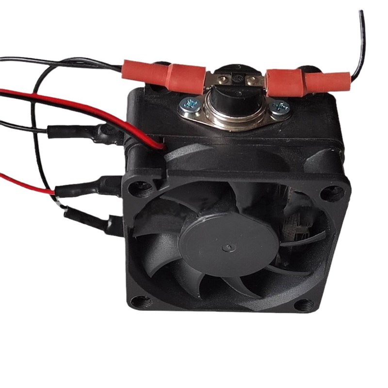 供应带直流风机加热器PTC加热器带支架加热片暖风机铝制调节