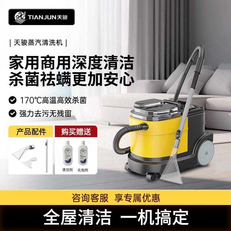 天骏高温高压蒸汽清洗机布艺沙发地毯窗帘清洁家用喷抽吸一体清洁