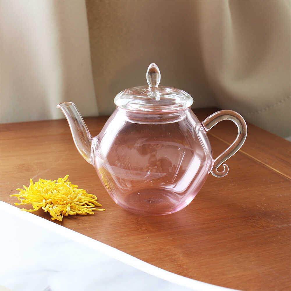 玻璃茶壶耐高温家用泡茶器花茶具套组小号功夫红茶冲茶水壶