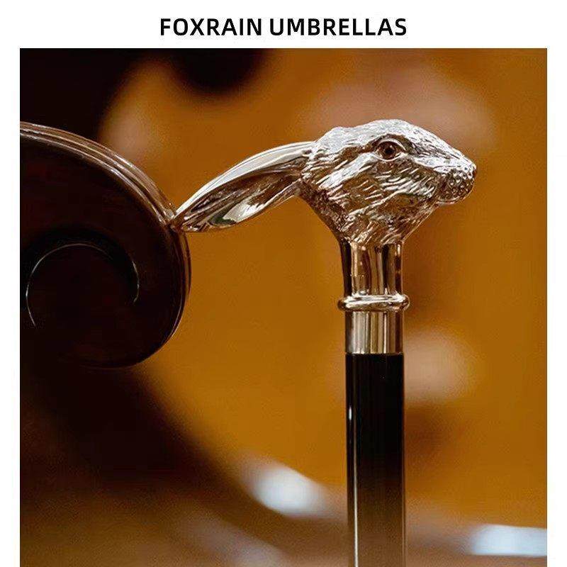 foxrain英式复古兔头雨伞长柄大号贵族直杆伞男高端定制高级礼品,居家日用,伞,淘宝优惠券,粉丝福利购,淘宝优惠卷