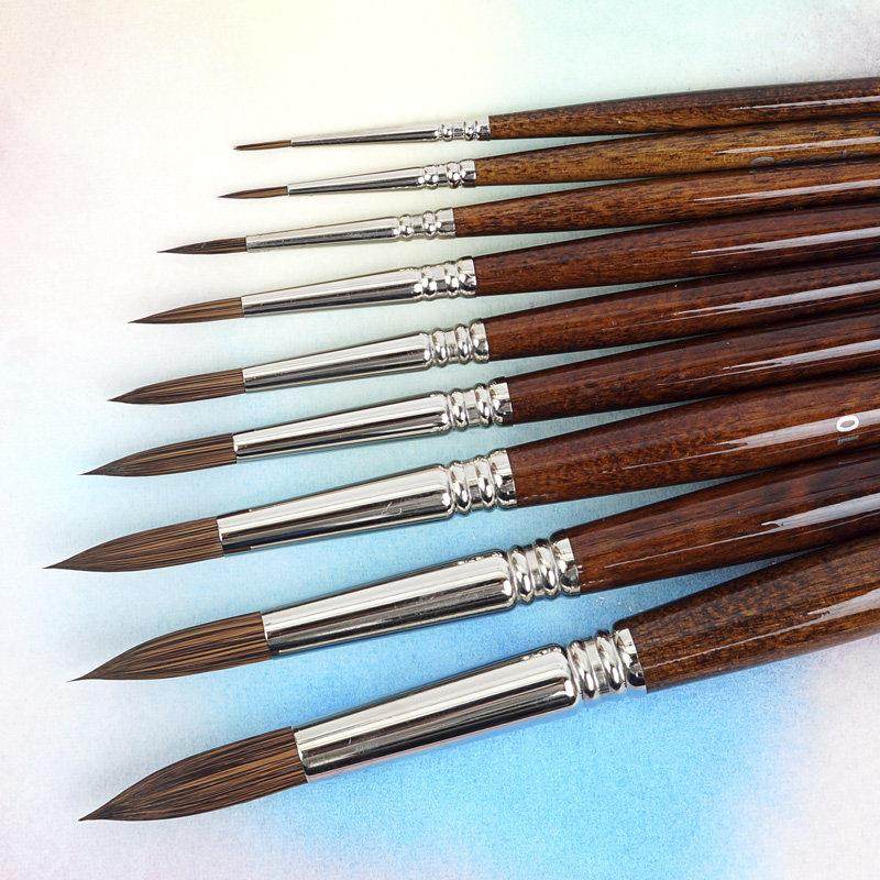 西班牙制造ESCODA笔皇versatil 人造貂毛圆头水彩画笔 尖头勾线笔,文具电教/文化用品/商务用品,水粉/水彩/油画专用笔,淘宝优惠券,粉丝福利购,淘宝优惠卷