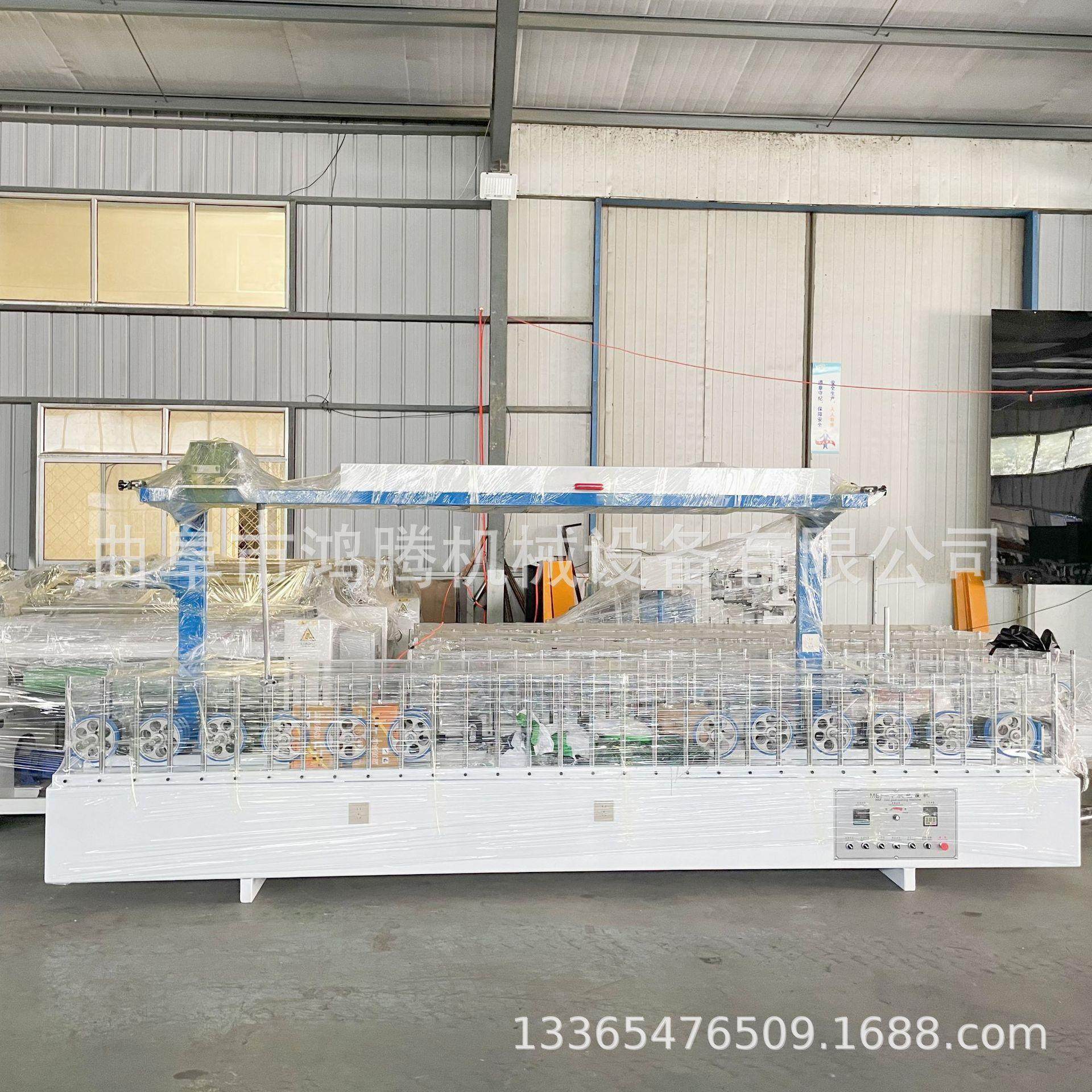 鸿腾集成墙板覆膜机 异型密度板线条PVC包覆机 PUR热熔胶包覆机,五金/工具,机床,淘宝优惠券,粉丝福利购,淘宝优惠卷