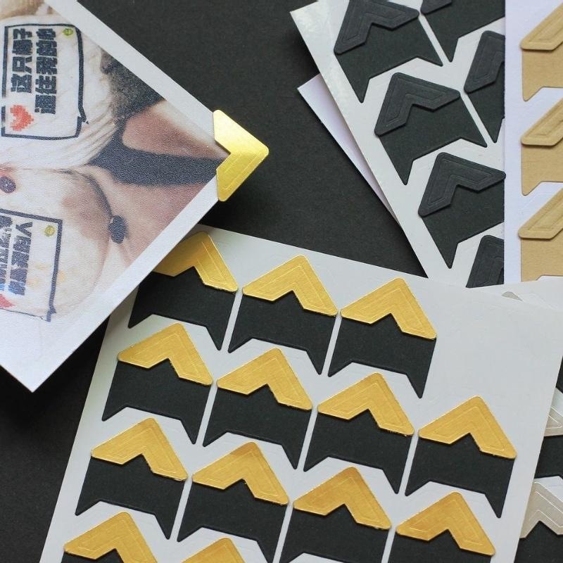 韩国创意复古牛皮纸质相片透明角