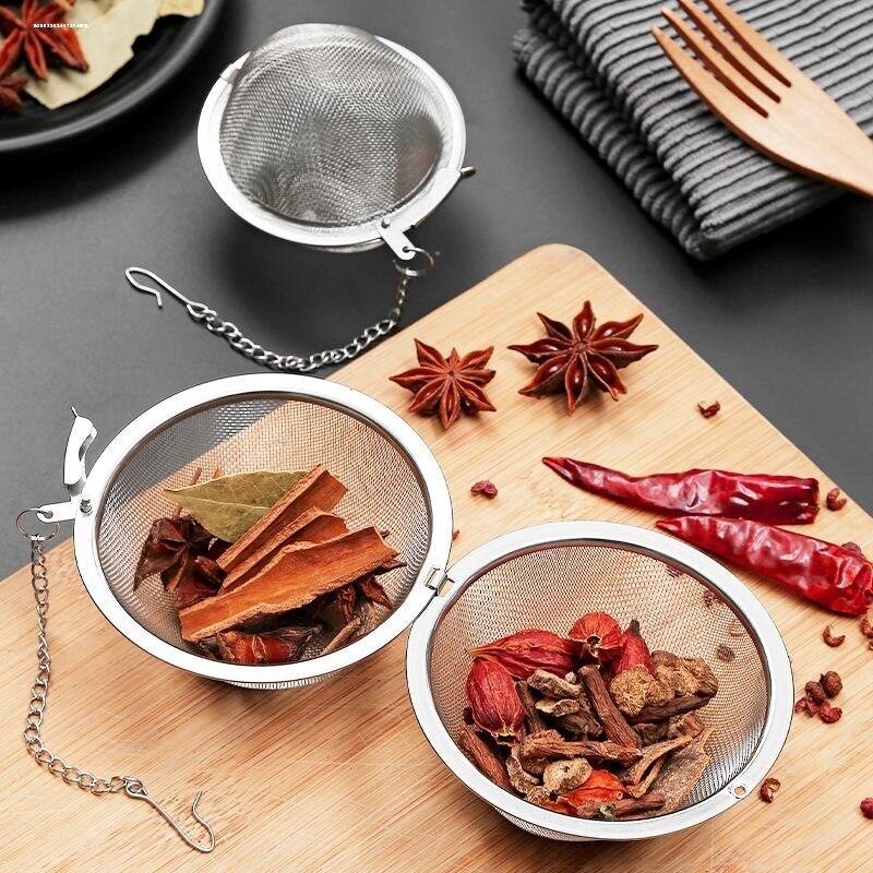 煮肉调料盒304不锈调钢料球家泡茶球过滤袋煮料包香料肉煲用汤盒