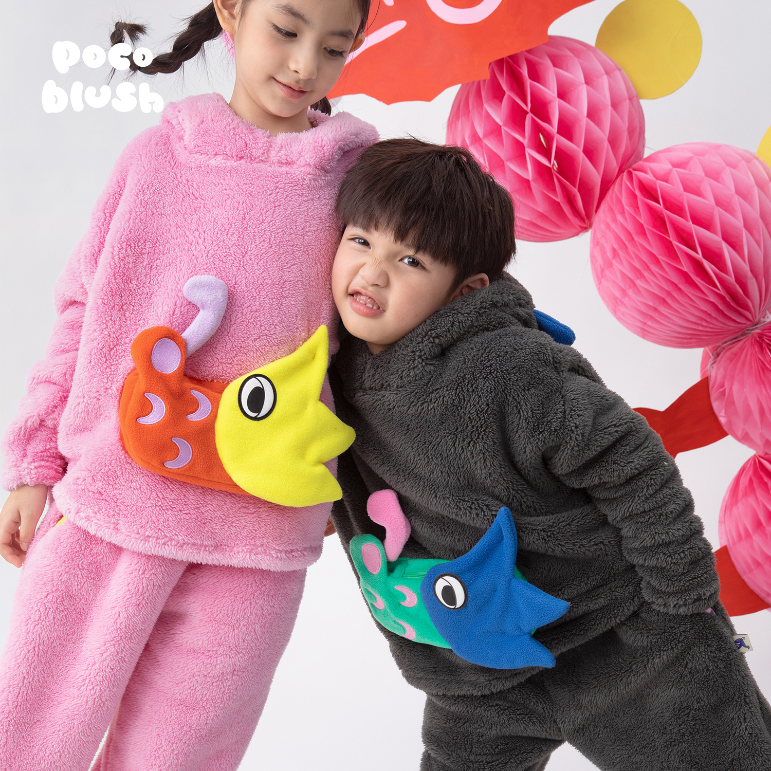 pocoblush春龙抬首·暖绒绒卫衣