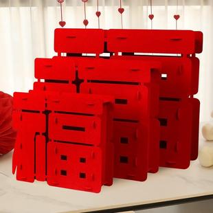 新年装饰用品乔迁之喜立体福字摆件2025新款春节客厅卧室场景布置