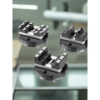 无双D系五轴自定心虎钳高精密平口台钳零点定位基座快速四轴虎钳