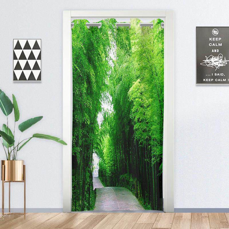 门帘试衣间隔断帘防冷气餐厅厨房布艺定制夏季隔热半帘免打孔门帘,居家布艺,珠帘/挂帘,淘宝优惠券,粉丝福利购,淘宝优惠卷