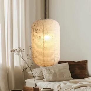 宋氏美学云龙宣纸吊灯灯笼禅意餐厅卧室过道客厅茶室民宿组合灯具