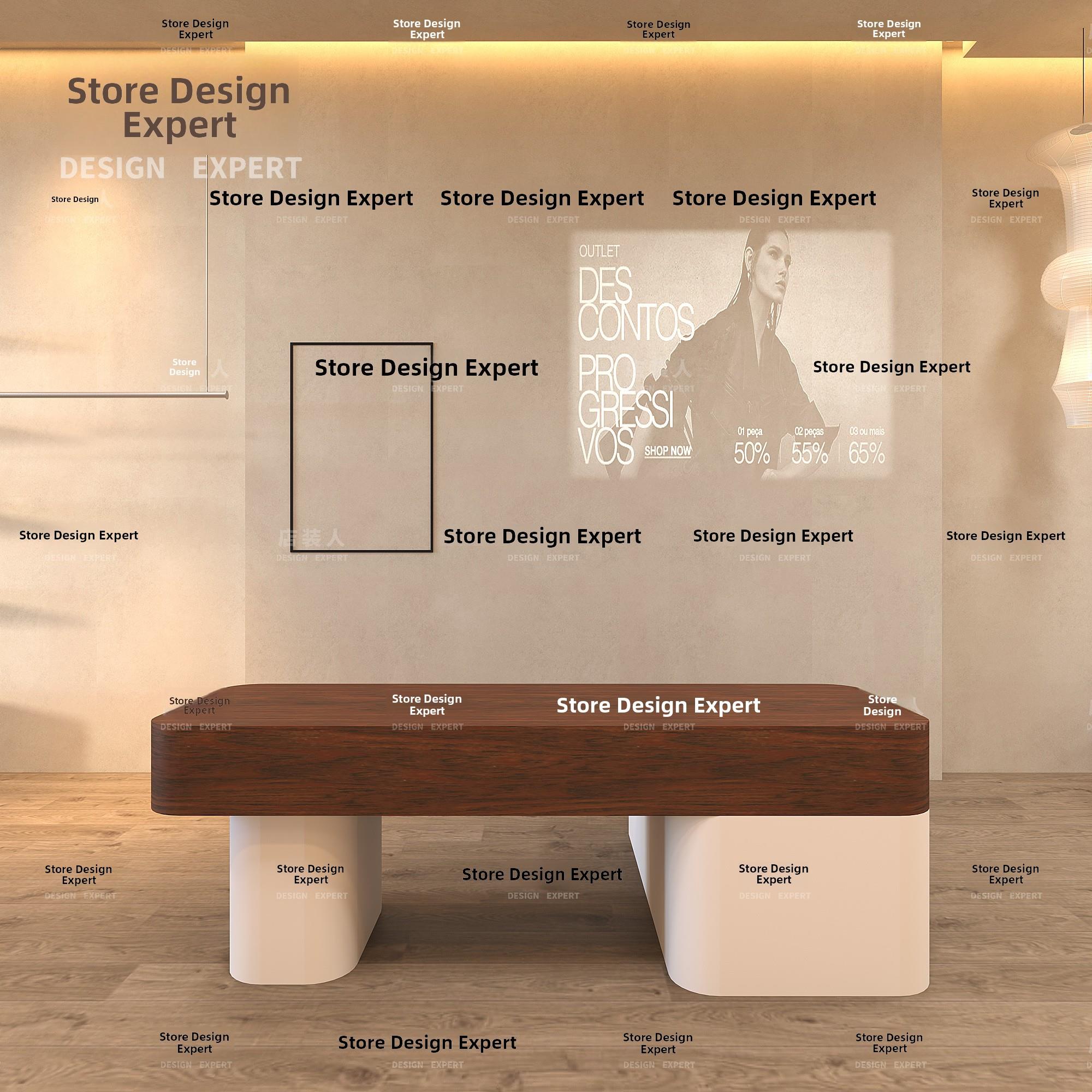 L形现代简单岛显示表流表岛表中间显示经典大气L定制