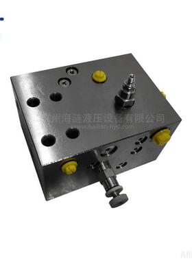 船用起重克令吊机复合平衡阀ICE140，DWG: M204-1012-MC