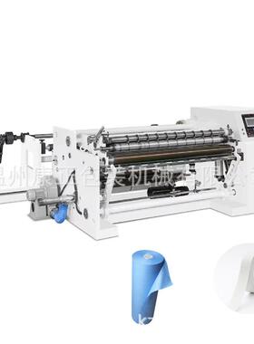 无纺布分切机 FQJ-1300机型圆刀PP无纺布分条机 自动气缸上料