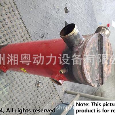 进口康明斯 热交换器 QSK23E Cummins fire pump heat exchanger