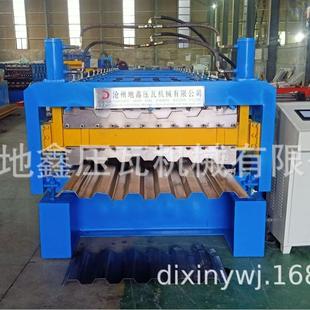 海运集装箱板辊压成型机 重型汽车厢板压瓦机设备 冷弯成型机