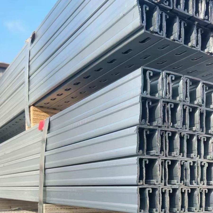 光伏支架 热镀锌 锌铝镁 U型支架 41*41 41*52 41*62 工厂定制,标准件/零部件/工业耗材,光伏支架,淘宝优惠券,粉丝福利购,淘宝优惠卷