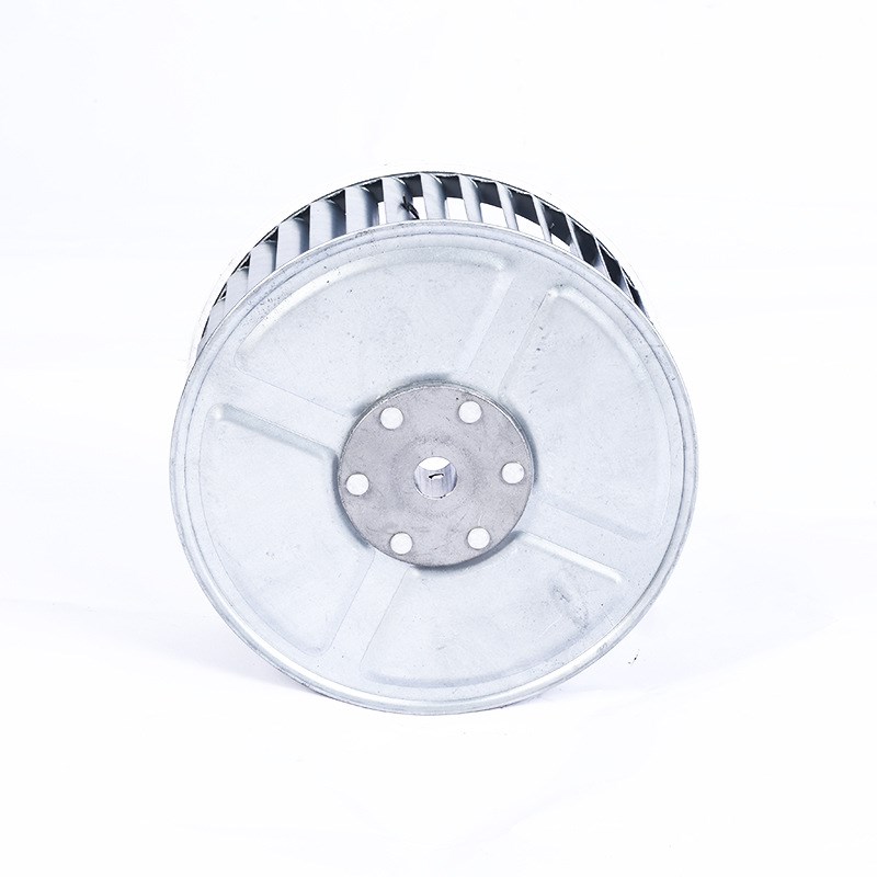 DF风机叶轮镀锌钢板离心风机叶轮配件 耐高温多翼式排风通风配件