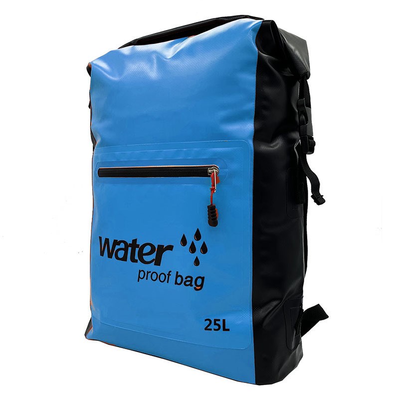 户外防水袋防水包干湿分离隔层桶包漂流溯溪包25L收纳包密文