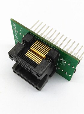 HMILU厂家贴片SSOP28(34)-0.65烧录座跳座 TSSOP28芯片测试座