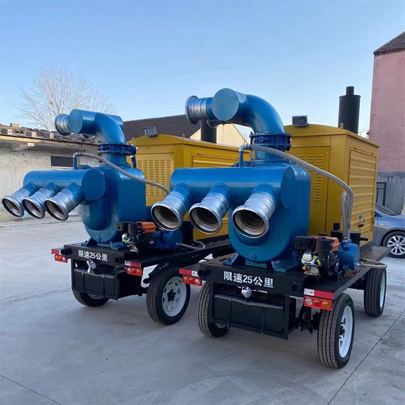 中旺柴油水泵机组防汛抗旱水泵应急排涝泵车机器设备