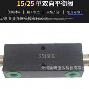 SPHY 15160A液压15220AF向25160A双向25220B平衡阀25330BF H12L