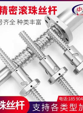 精密滚珠丝杆丝杠螺母副螺杆滑台SFUR1605 1204 i2005250521325TB