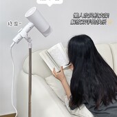 吹风机置物架免打孔家用高端卫生间牙刷一体收纳架伸缩立式 落地架