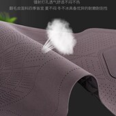 夏季 通用透气高档马鞍垫鹿皮绒打孔坐垫 汽车坐垫小蛮腰翻毛皮四季