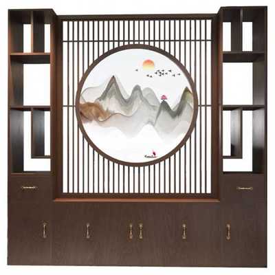 日式推拉门 实木榻榻米隔断 新中式格子门全屋屏风花格木格栅