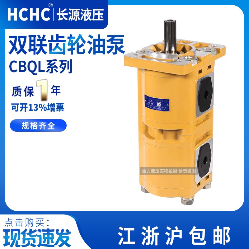 HCHC合肥长源齿轮泵 CBQL-E563/F520-CFH CBQL-F532/F520-CFH