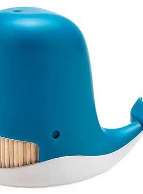 以色列eleg Deign 鲸鱼牙签盒 Jonh 创意鲸鱼造型牙签筒
