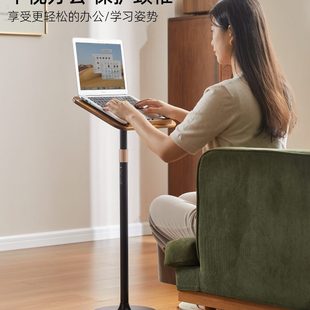 实木创意家用边几书房简约小桌子沙发侧边柜移动茶几置物架阅读架