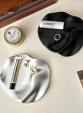 ins风波浪首饰托 托盘 创意展示盘高级感装饰摆饰异形盘家居玄关