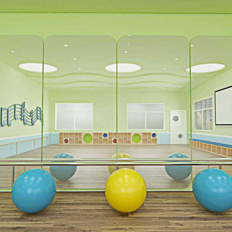 亚克力舞蹈镜软镜子贴墙自粘家用瑜伽练习镜高清不变形定制全身镜