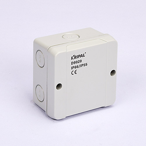 科瑞普kripal防水盒ABS室外配电PC监控摄像头接线盒端子箱D9020Z