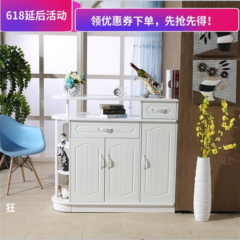 欧式玄关客厅隔断鞋柜现代简约双面门厅鞋柜烤漆酒柜镂空一体鞋柜