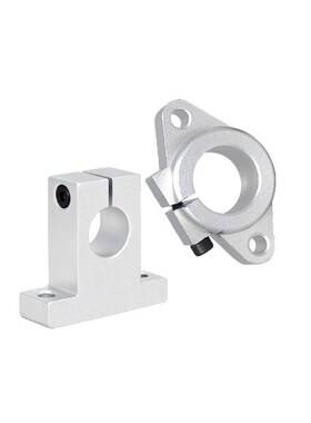 法兰型导向轴支座GFC01-D8 10 12 13 16 20 25 30 GFF01 光轴固定