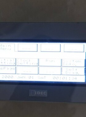 lDEC和泉FT1A一C14SA-W 显示屏。