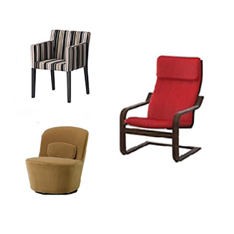 定制订做佩洛靠背椅尼尔斯扶手椅斯德哥尔摩转椅套波昂椅套座椅垫