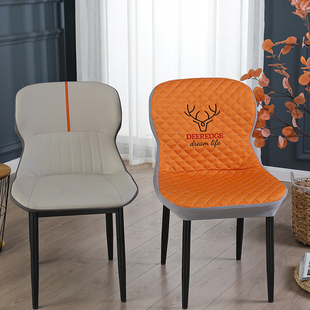 工型弧形椅套全包防滑家用餐椅子套罩四季 新款 通用凳子套简约现代