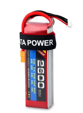 IATA航模锂电池2600mAh4S6S高倍率航拍无人机植车船模遥控飞机新